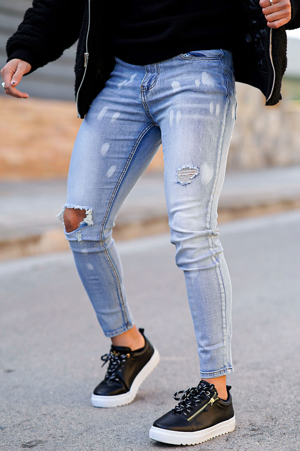 Comprar Jeans ajustados de moda Vaqueros ajustados