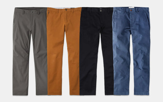 Comfortable men's chino pants