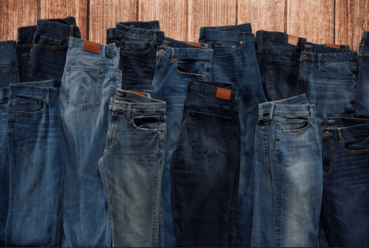 High-quality men's slim fit jeans