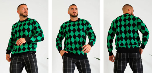 Wear with a Green Sweater