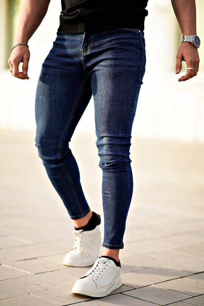 Relaxed Skinny Jean - Blue