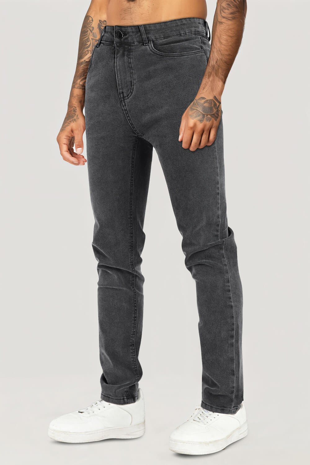 Men's Stretch Slim Fit Jean - Charcoal Grey