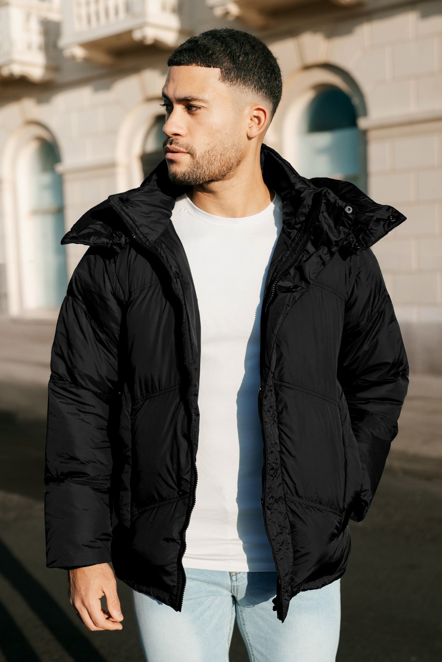 Men's Down Coat - Black