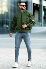 Men's Stylish Jacket - Green