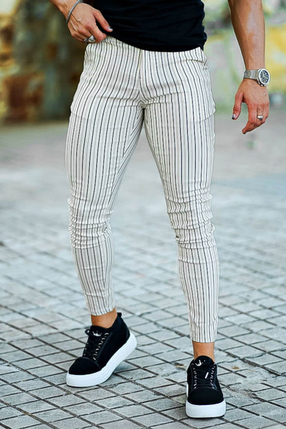 Mens Skinny Pant - Stripe