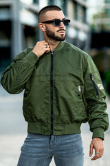 Men's Stylish Jacket - Green