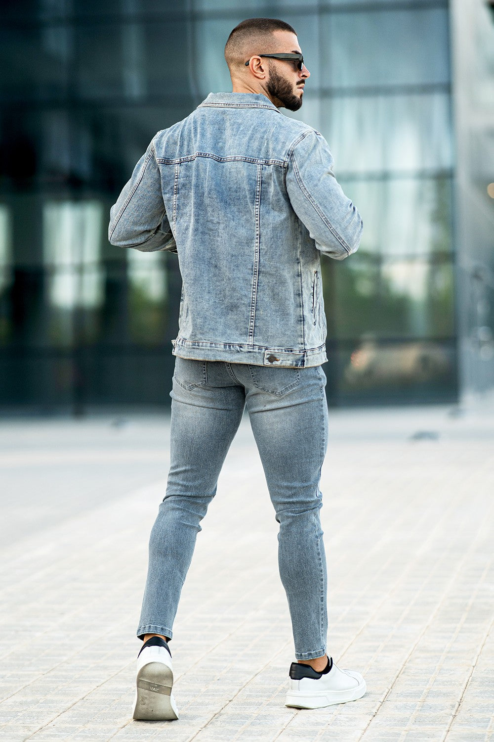 Men's Stylish Denim Jacket (Presale)