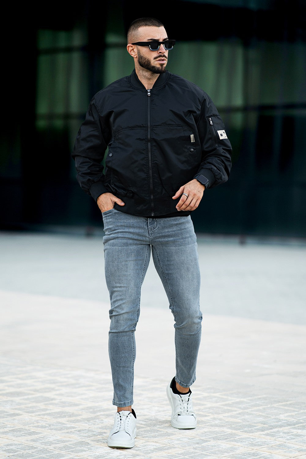 Men's Stylish Jacket - Black (Presale)