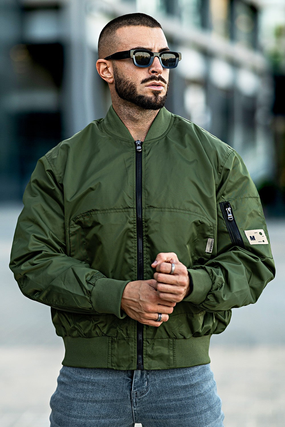 Men's Stylish Jacket - Green