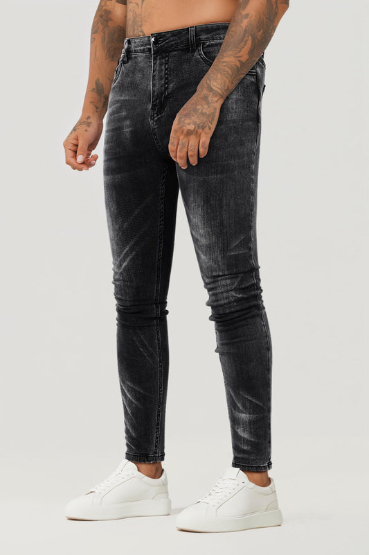 Men's Vintage Skinny Jean - Black