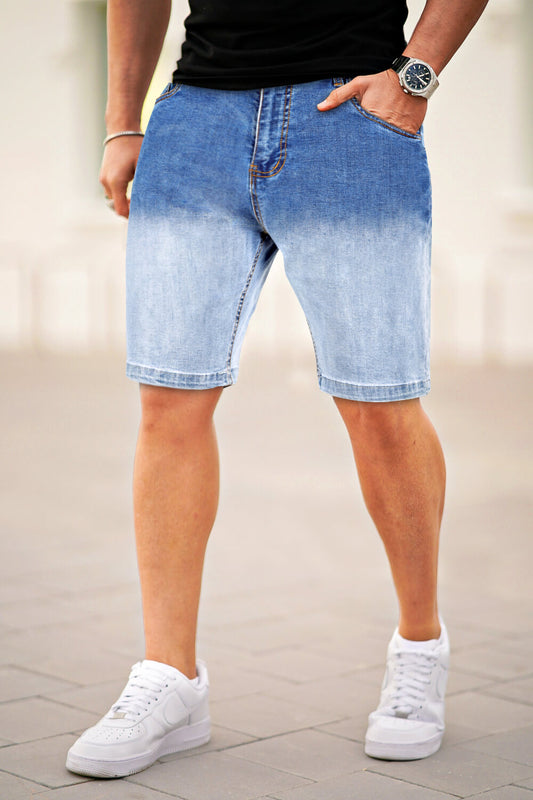 Men's Denim Short - Gradient Color