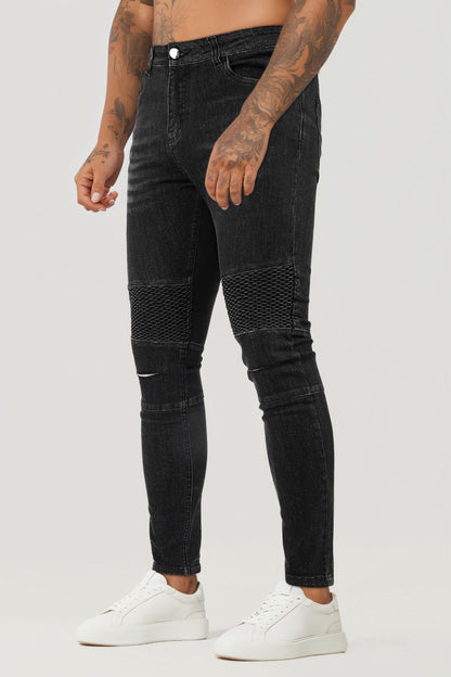 Jean clásico para hombre - Gris