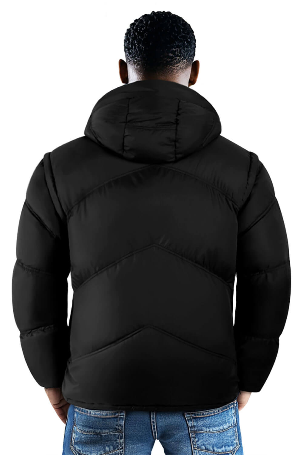 Men's Down Coat - Black