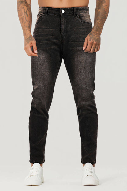 Men's Stretch Slim Fit Jean - Washed Black