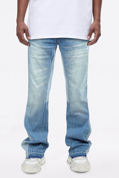 Men's Flared Jean - Light Blue