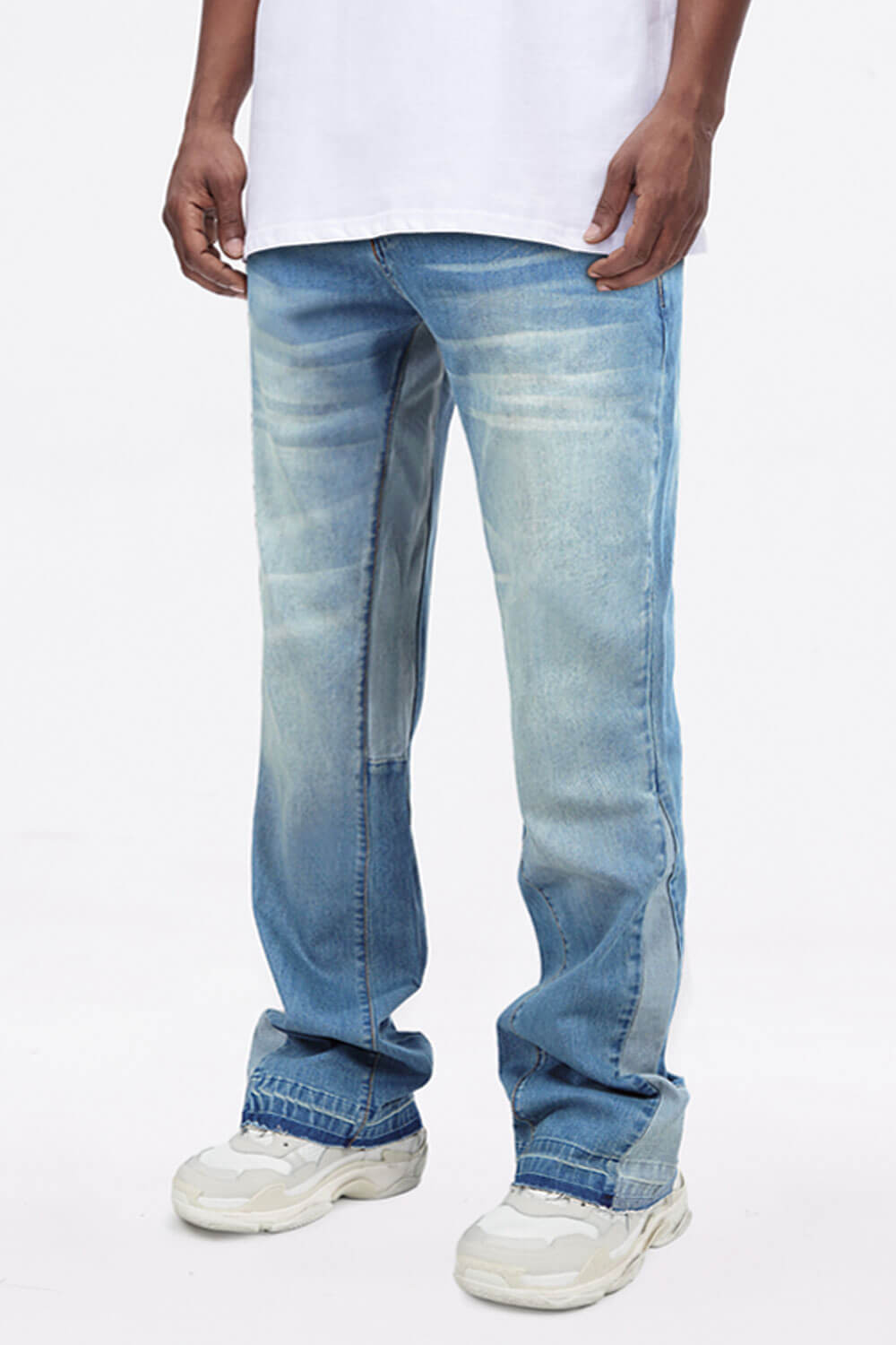 Men's Flared Jean - Light Blue