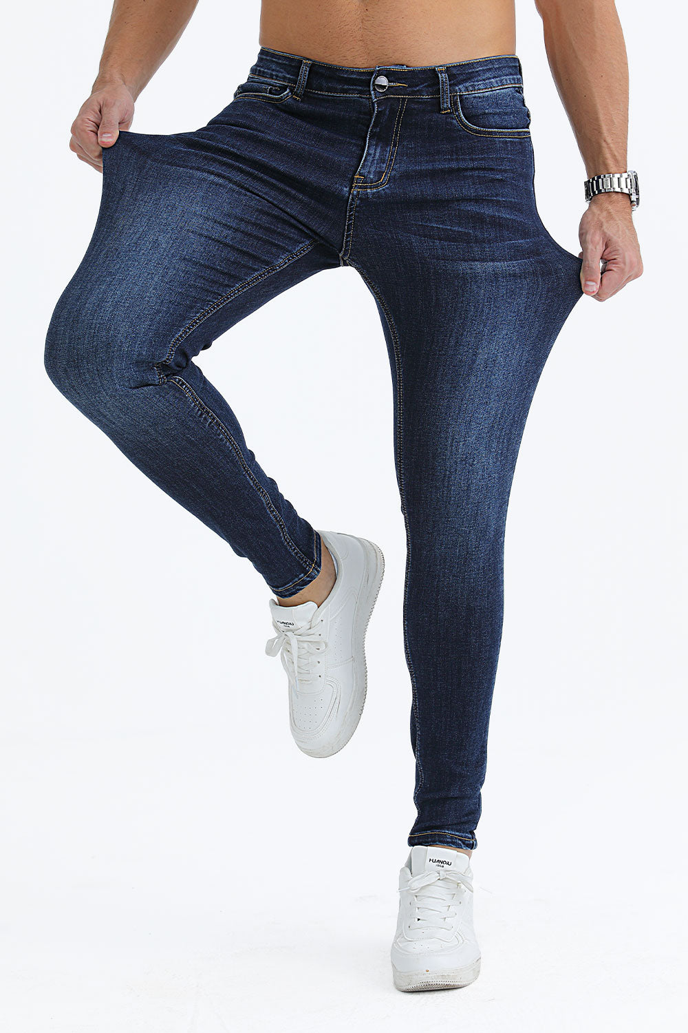 Relaxed Skinny Jean - Blue