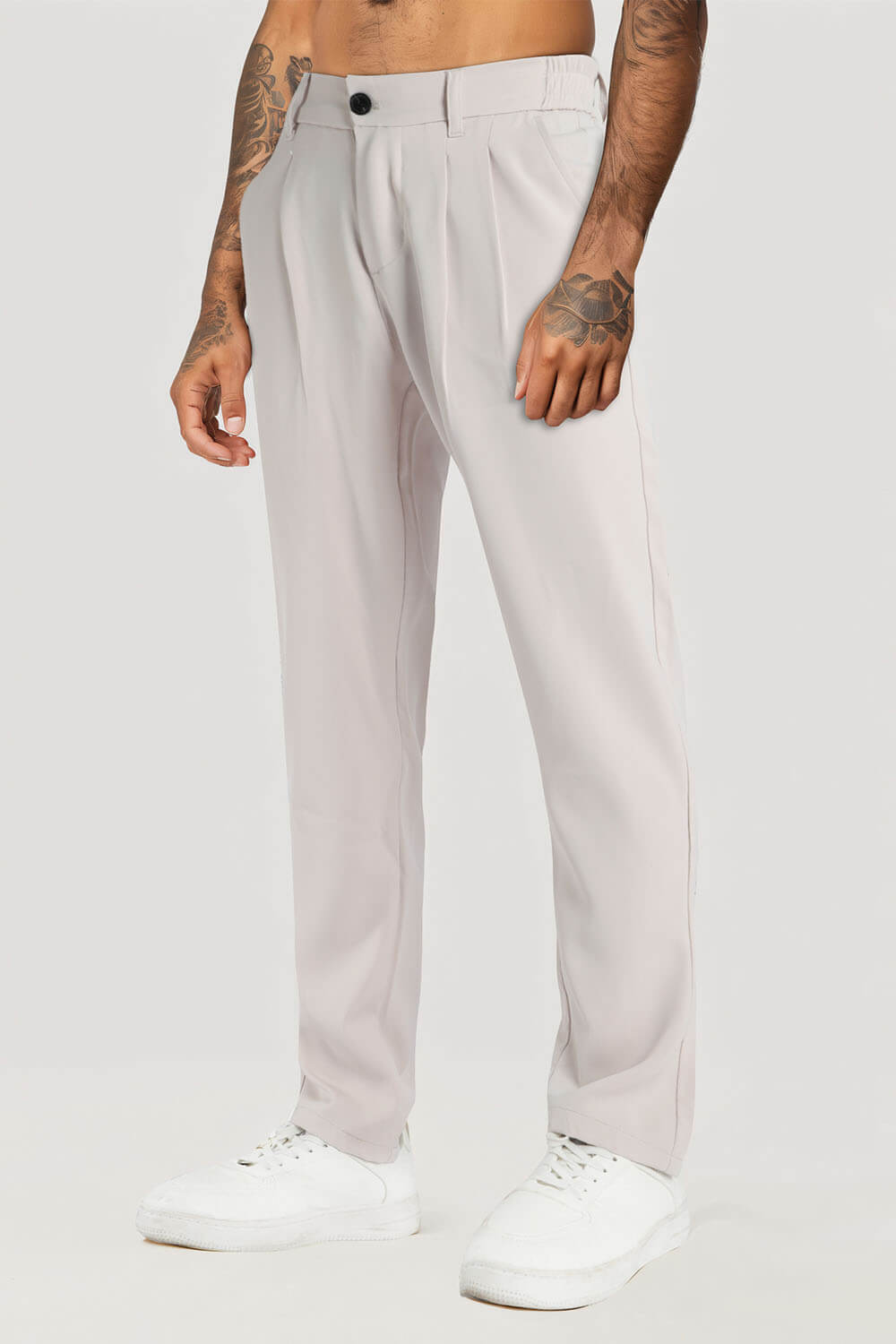 Men's Relaxed Fit Pant - Beige