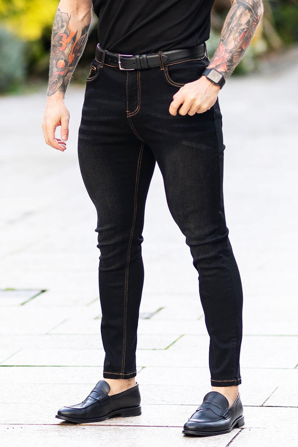 GT5 Relaxed Skinny Jean - Black