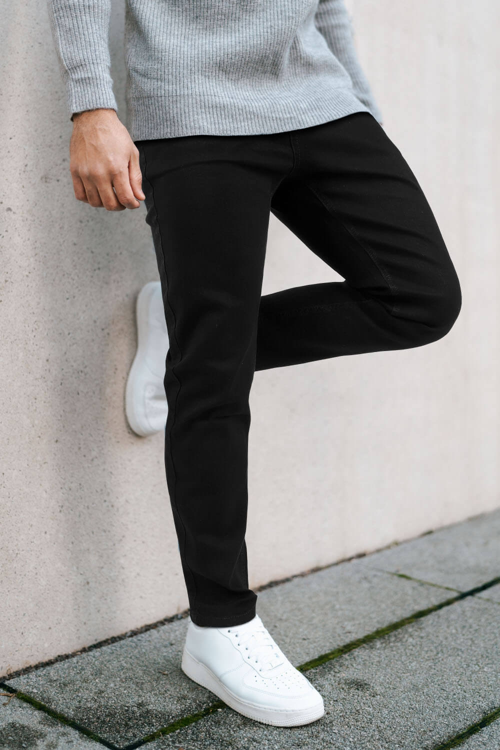 Men's Stretch Slim Fit Jean - Black