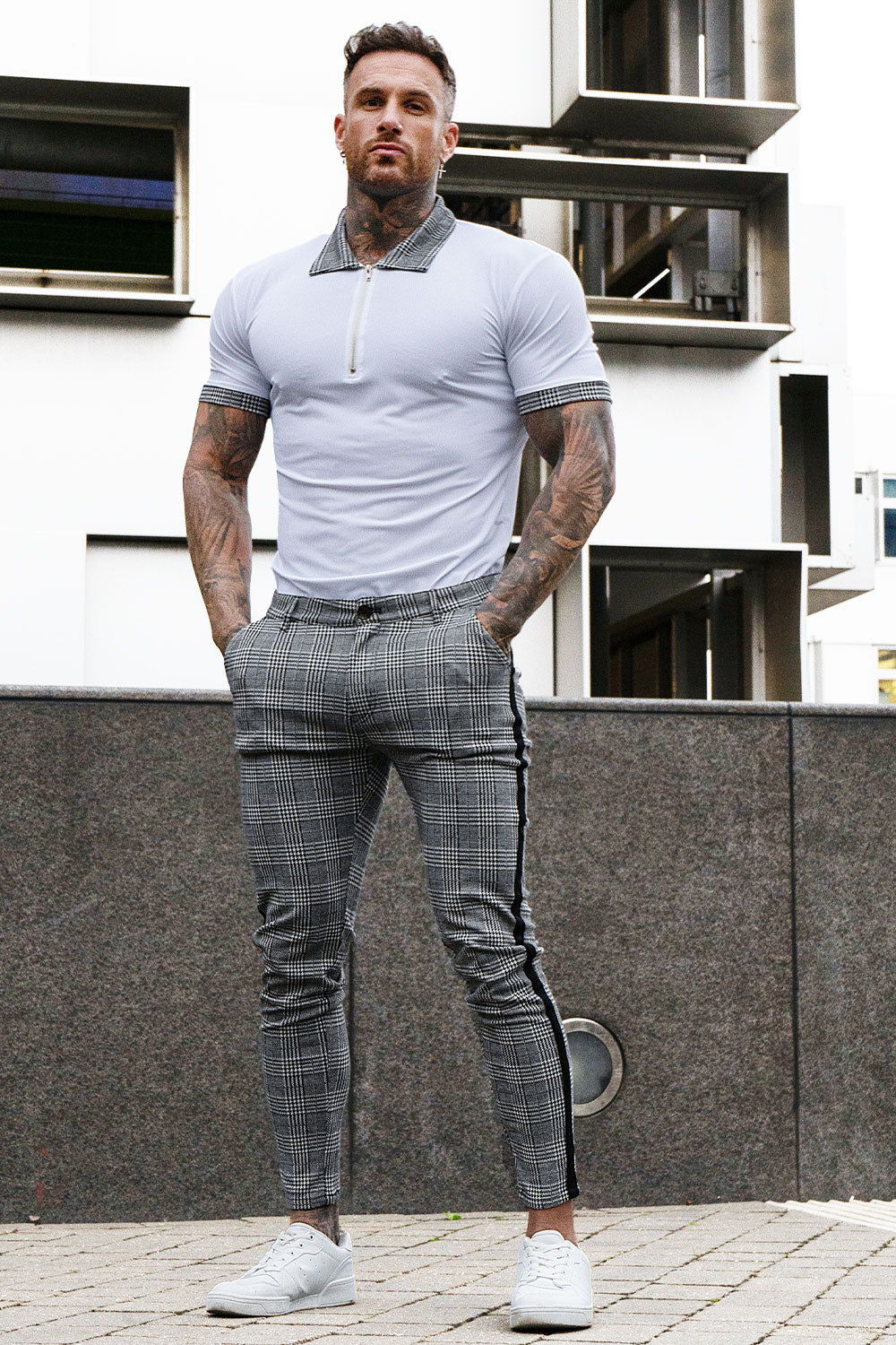 grey chino pant