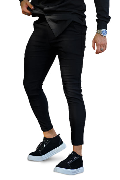 Men's Black Chino Pants