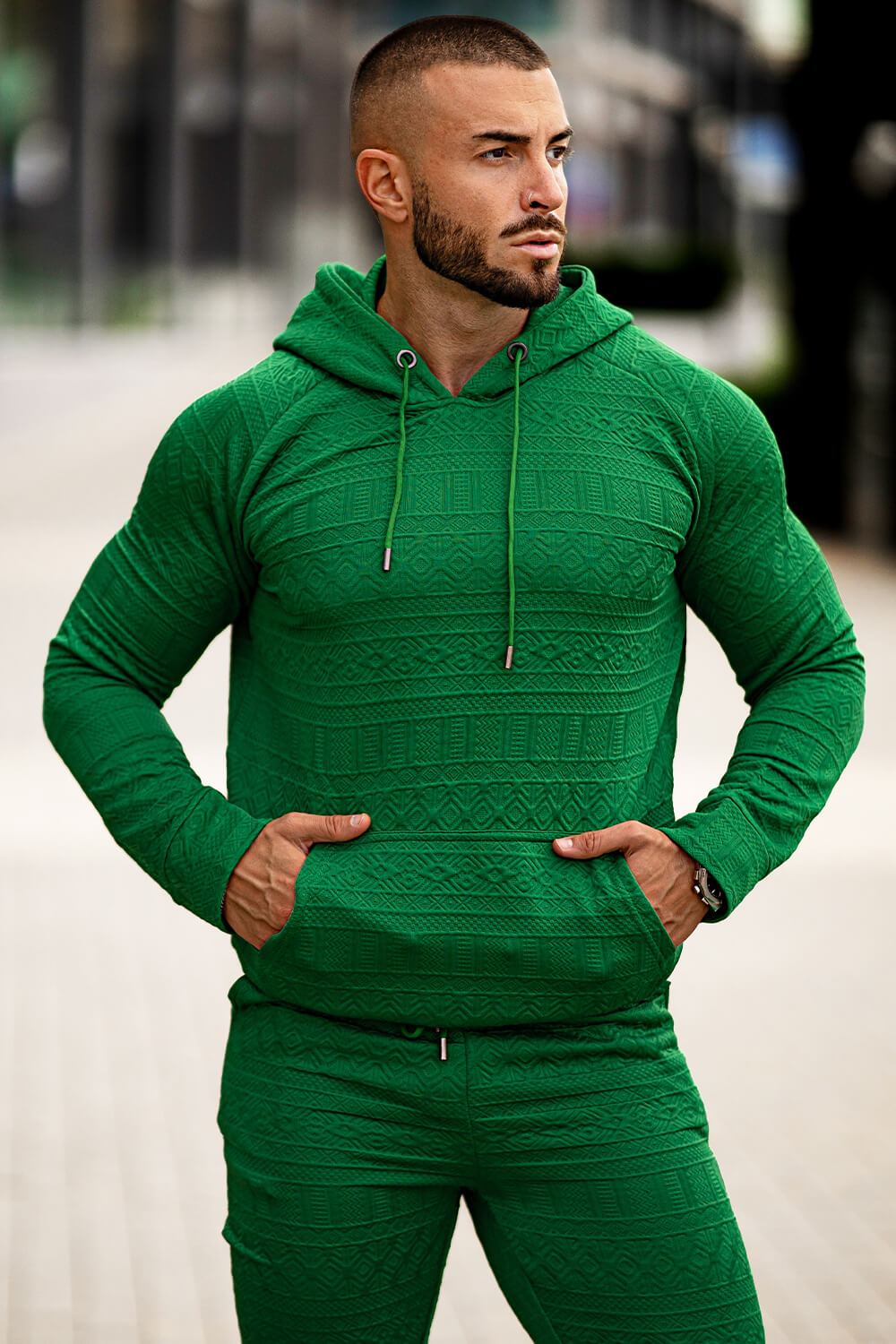 Hoodie Set - Green