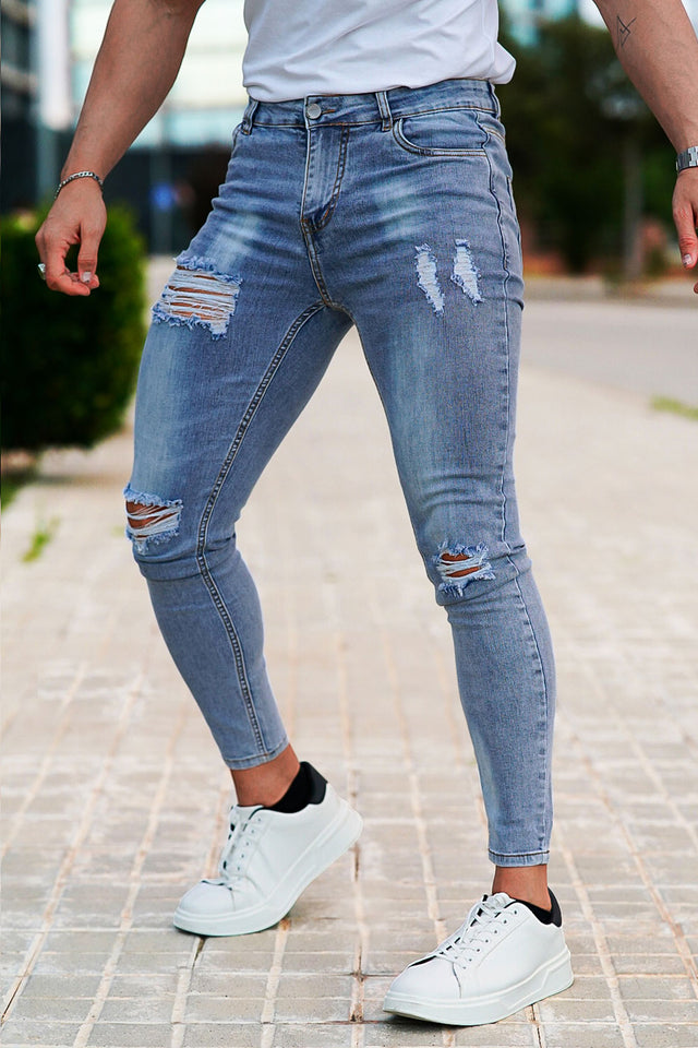 Best Men's Ripped Jeans For Sale – GINGTTO