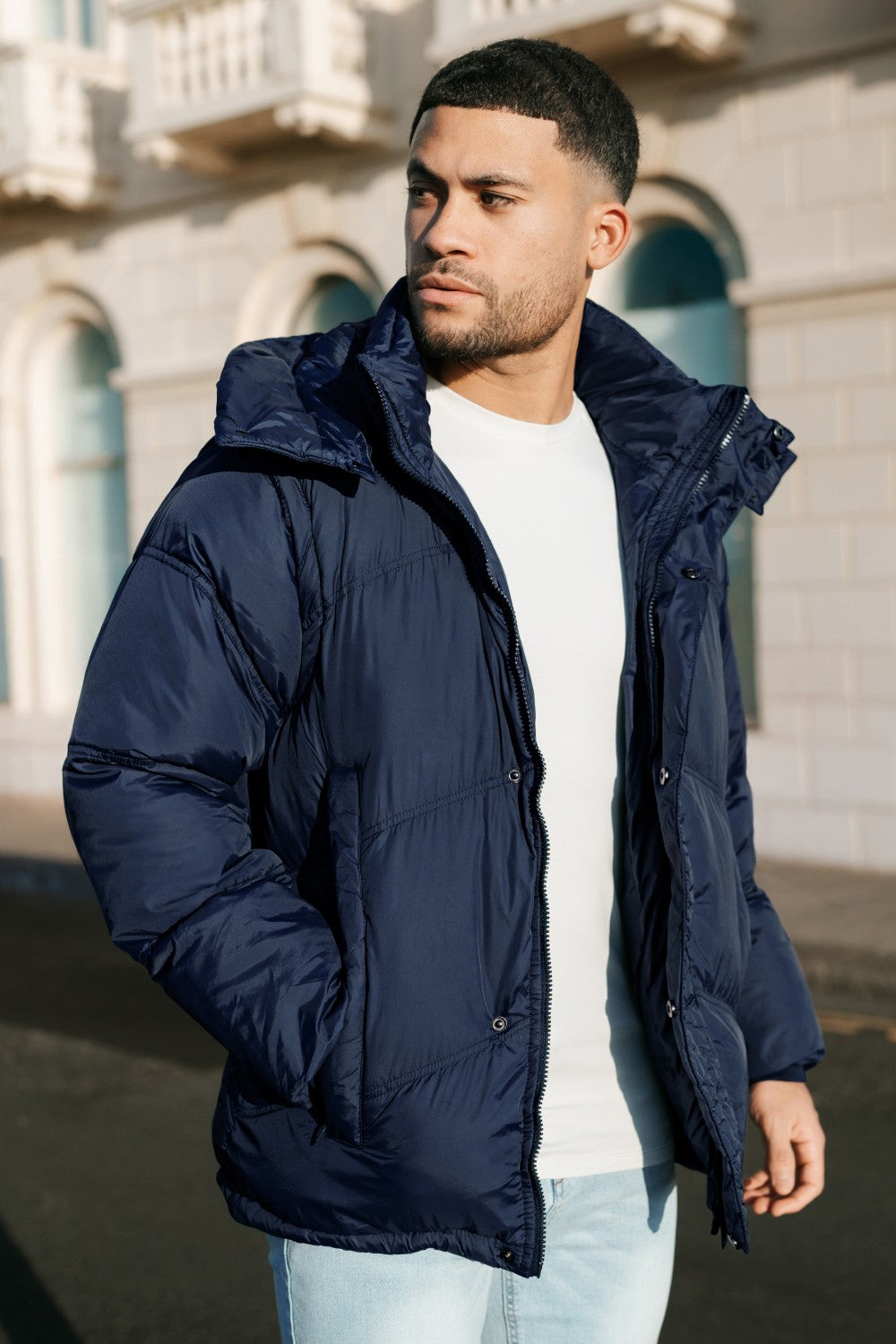 Doudoune Homme - Bleu Marine