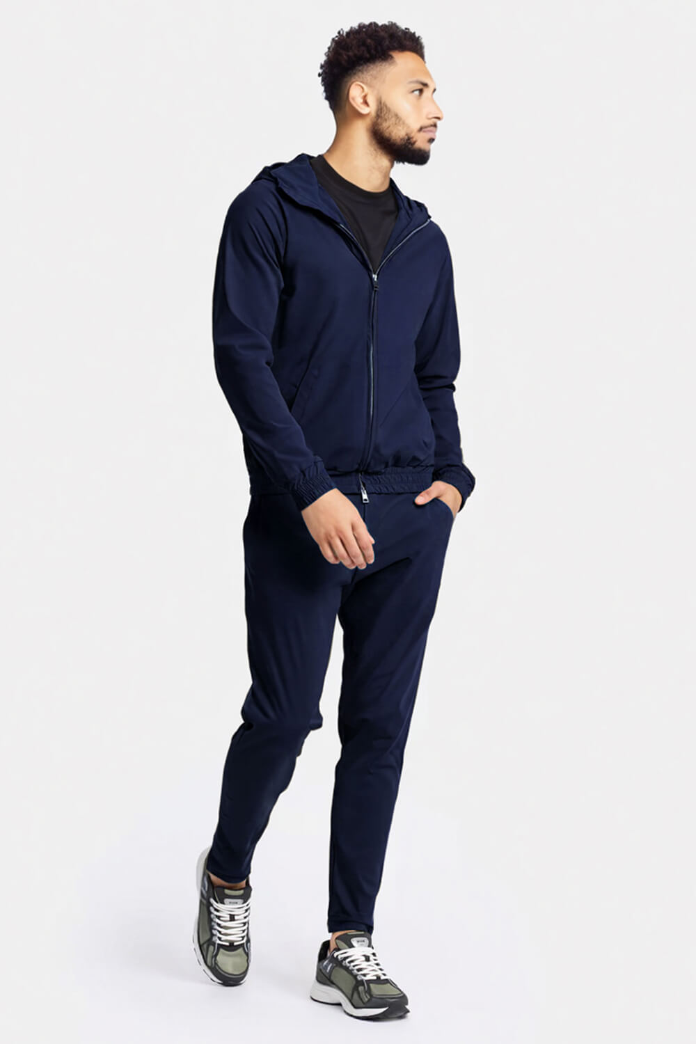 Men's Casual Set - Navy Blue