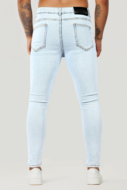 Men's Light Blue Skinny Jean