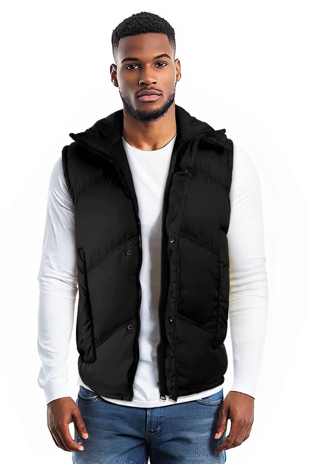 Men's Down Coat - Black