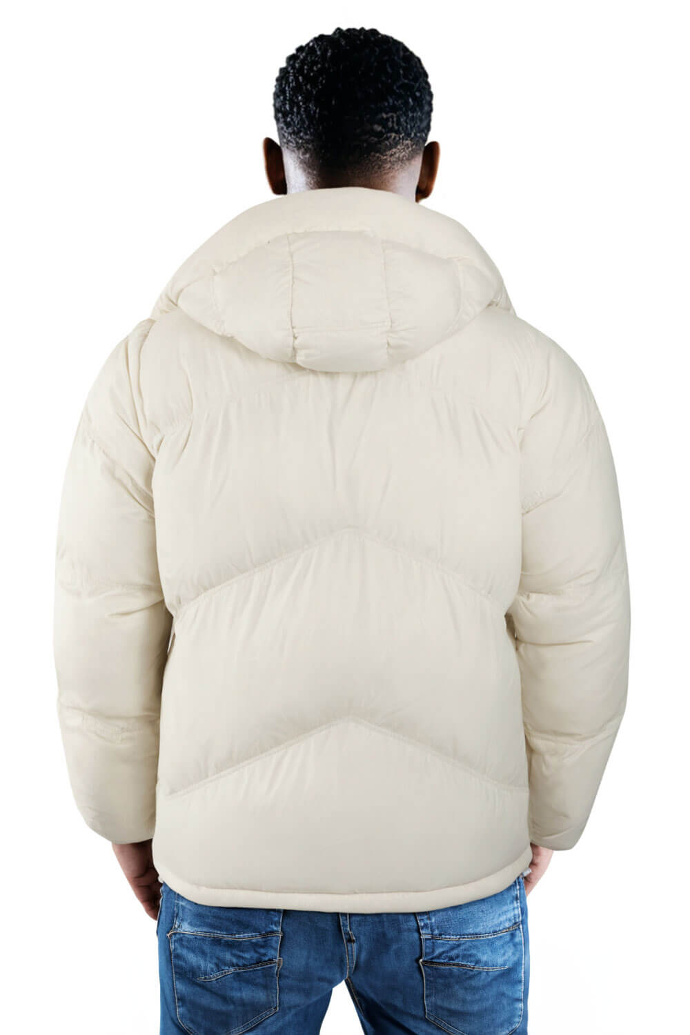 Men's Down Coat - White