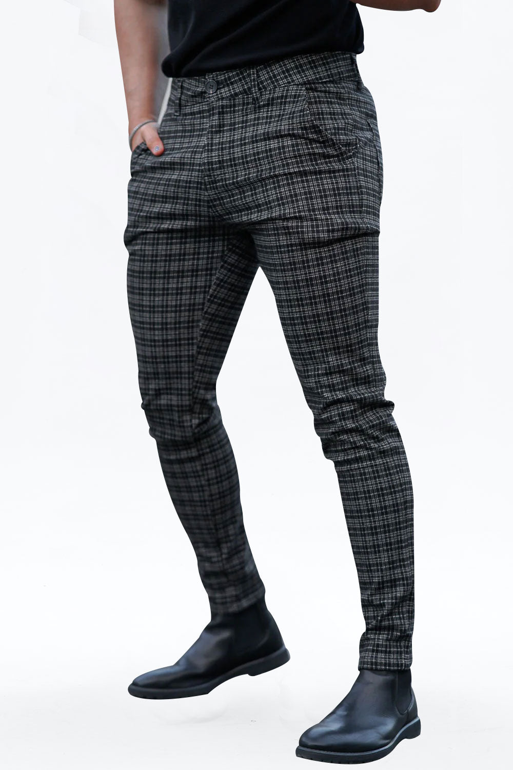 Glen Plaid Pants