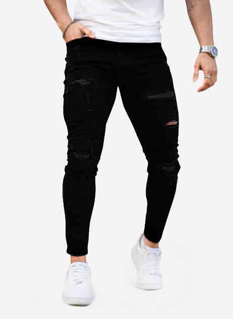 Men's Best Black Skinny Jean - Ripped