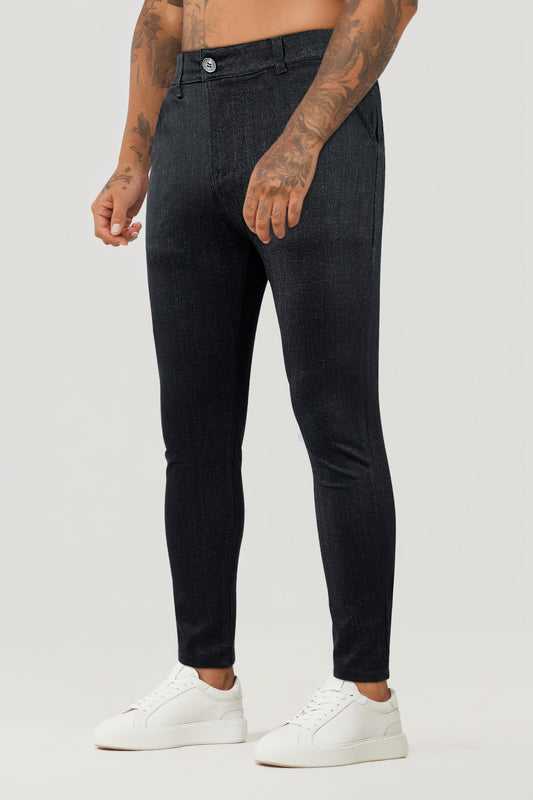 Fashion Skinny Jean For Men - Black