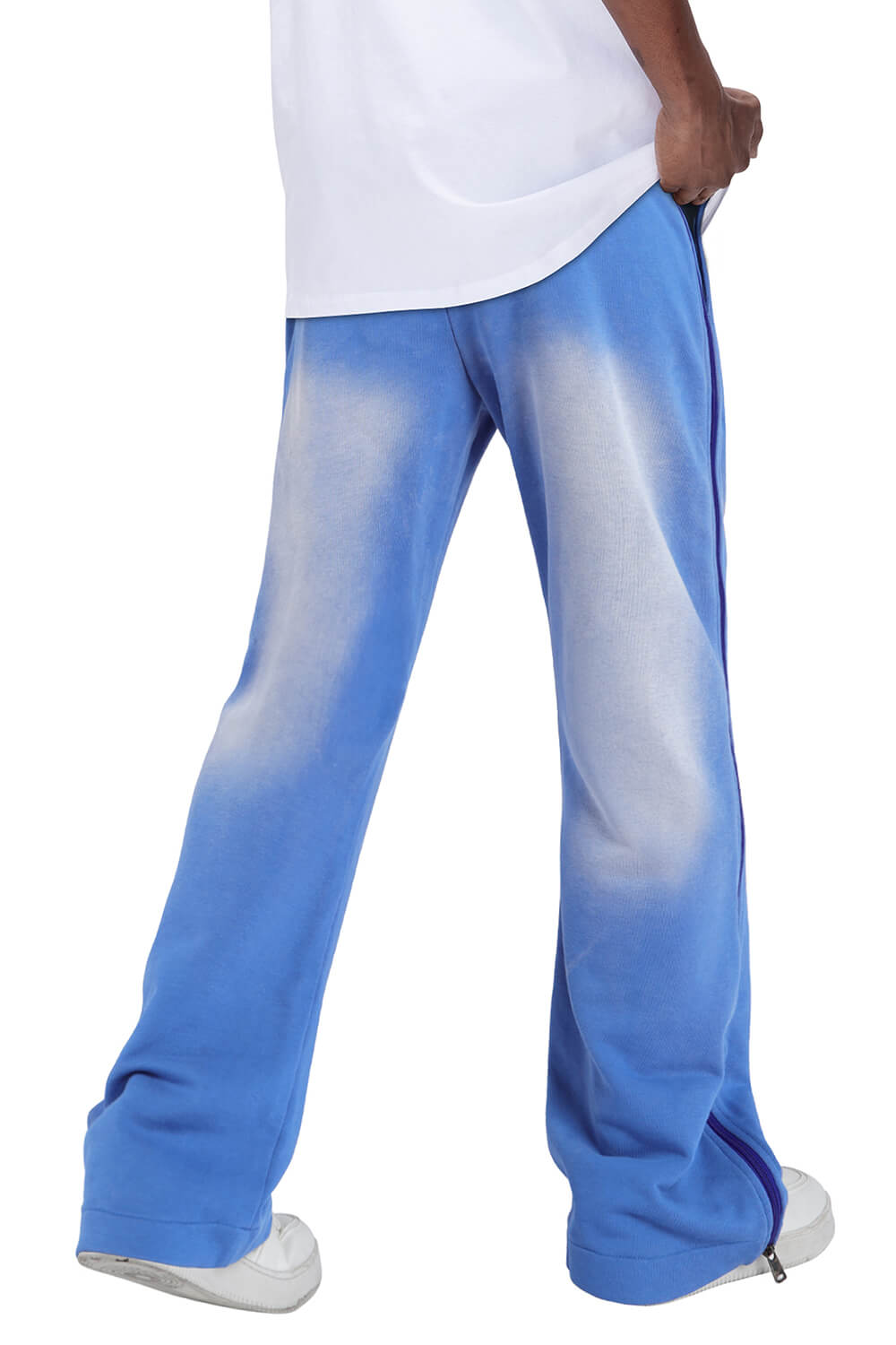 Men's Flared Pant - Blue