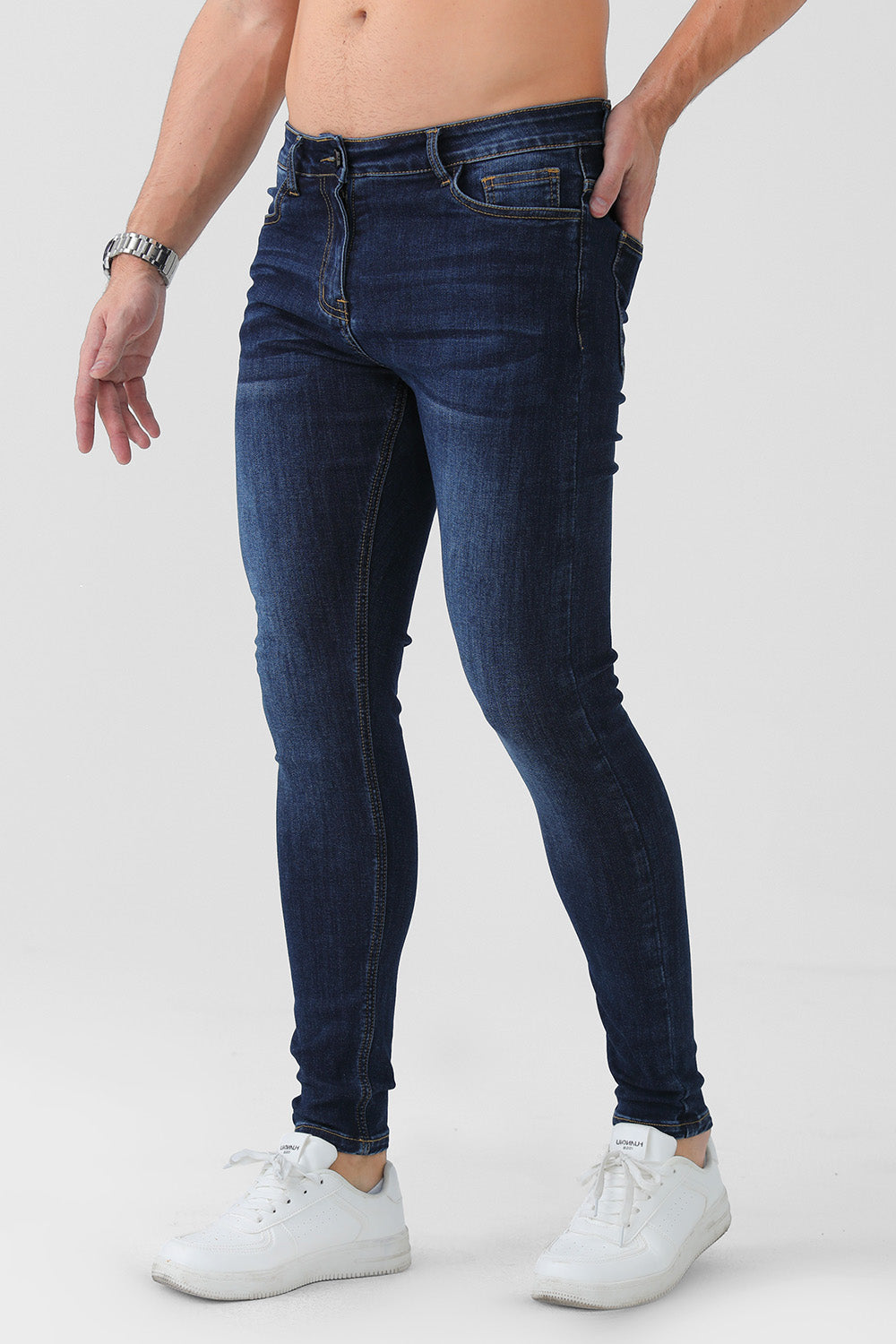 Relaxed Skinny Jean - Blue