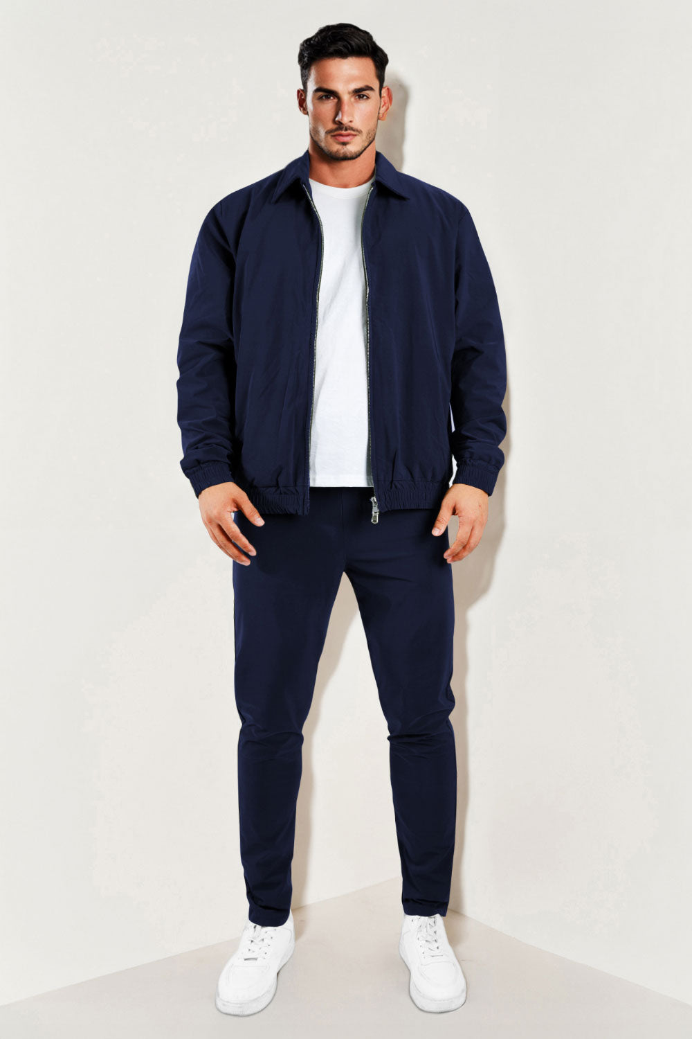 Men's Casual Set - Navy Blue