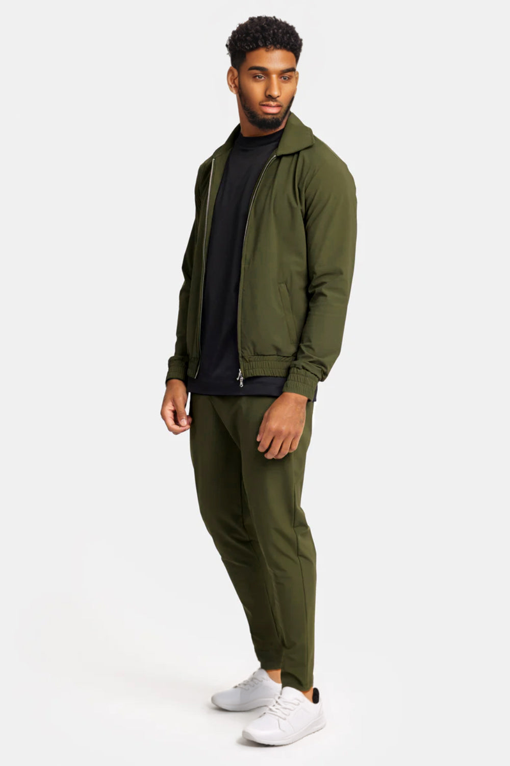 Completo casual da uomo - verde