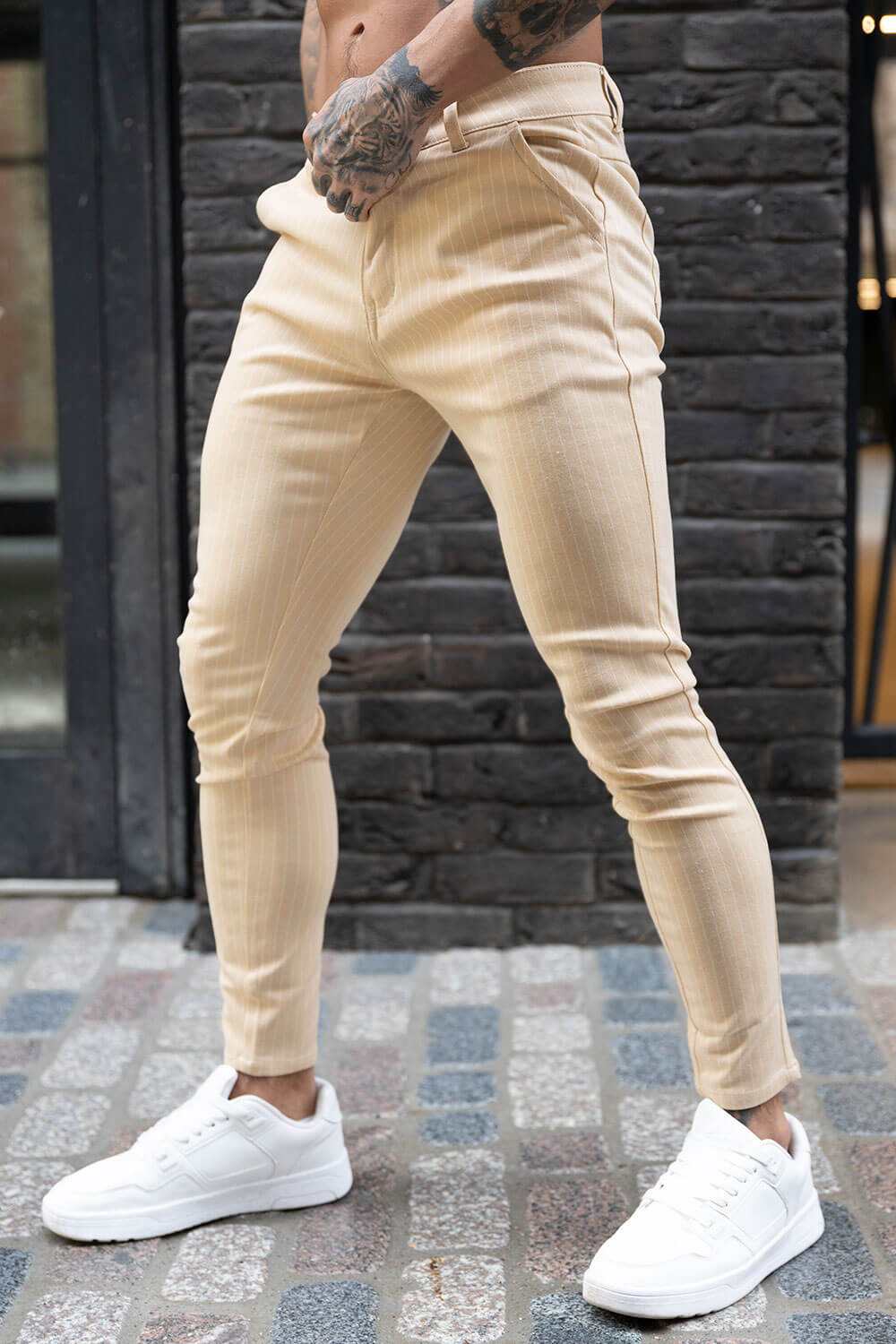 men's khaki chino pants