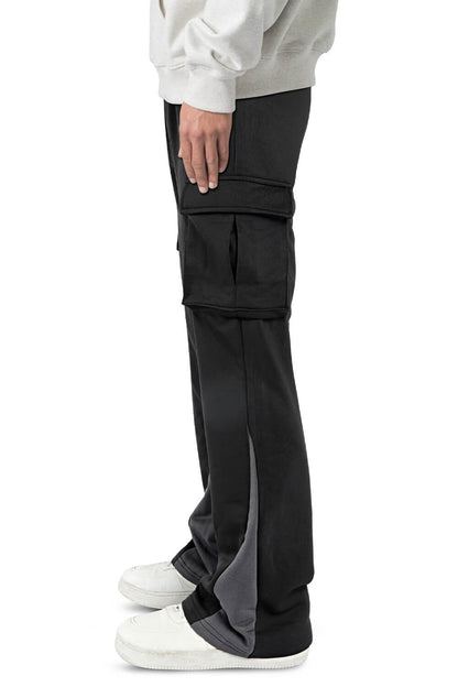 Men's Flared Pant - Black & Pocket