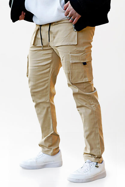 Men's Khaki Cargo Pant