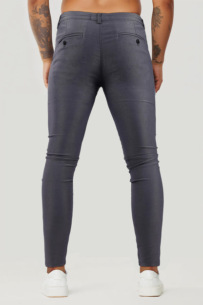 Mens Casual Grey Trouser