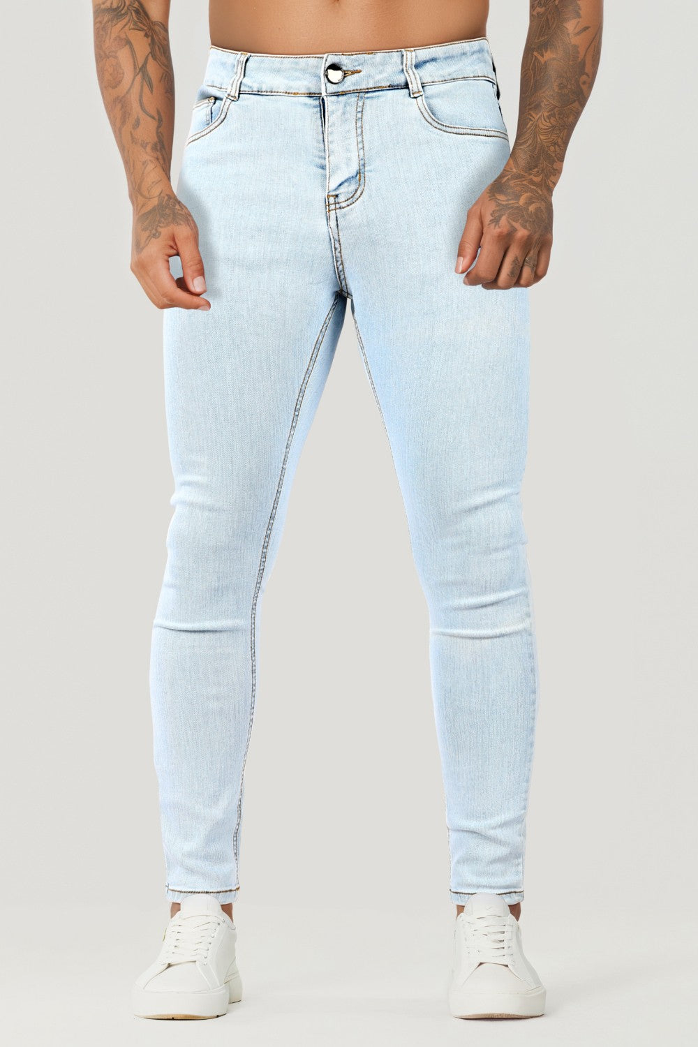 Men's Light Blue Skinny Jean