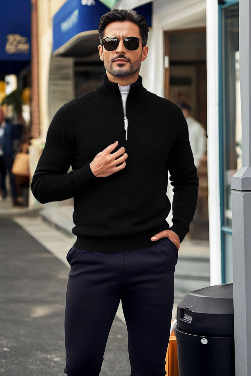 Men's Casual Sweater - Multi Color