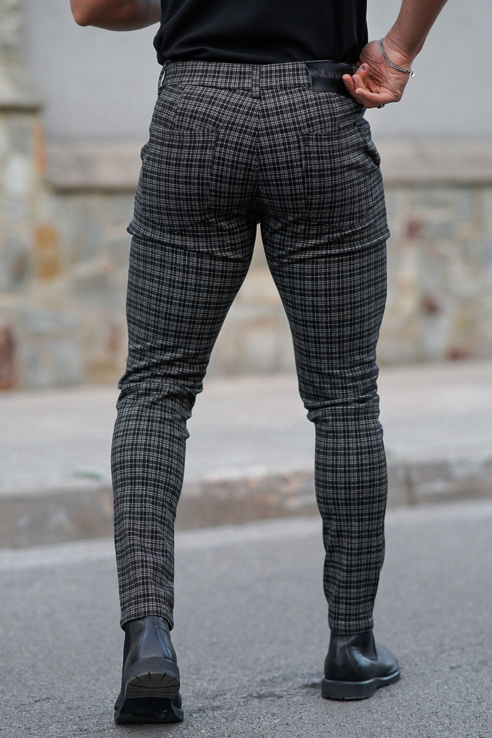 Glen Plaid Pants