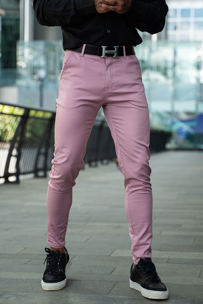 men's pink chino pants