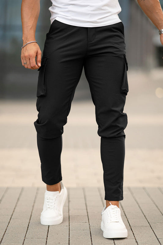 Casual Cargo Pant - Black