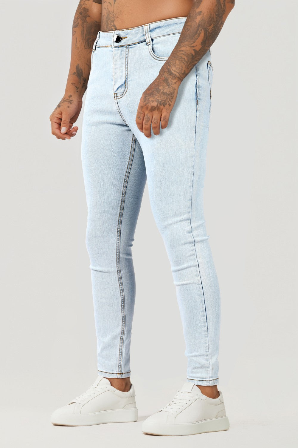 Men's Light Blue Skinny Jean